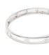 18kt white gold Sirio diamond bangle bracelet